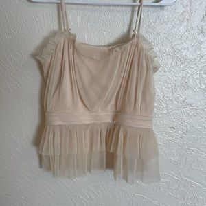 Tulle Tank top